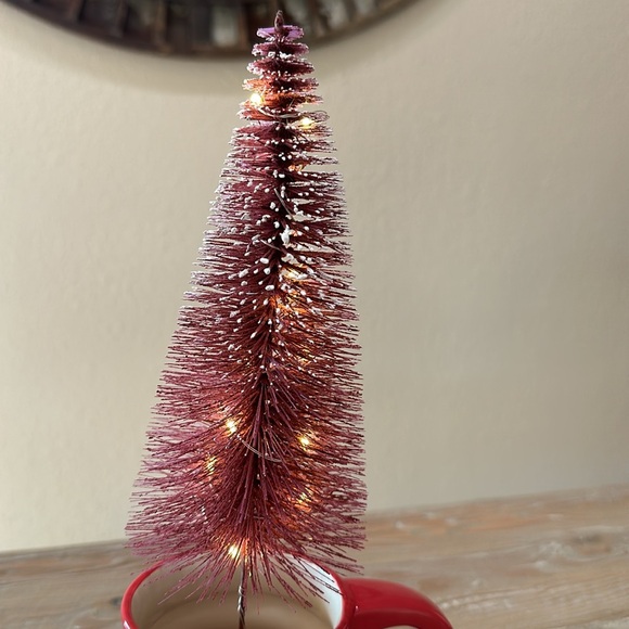 Santa Mug with Lighted Christmas Tree - Picture 2 of 12